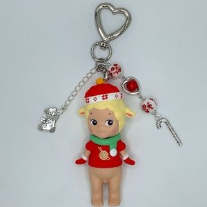 Christmas Sheep Sonny Angel keychain